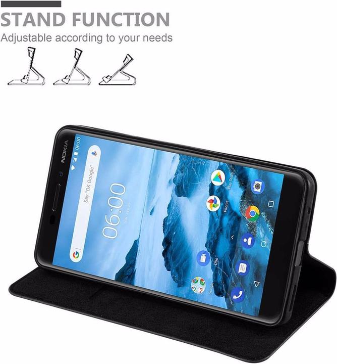 Productafbeelding Cadorabo Boek Onzichtbare Magneethoes (Nokia 6.1)