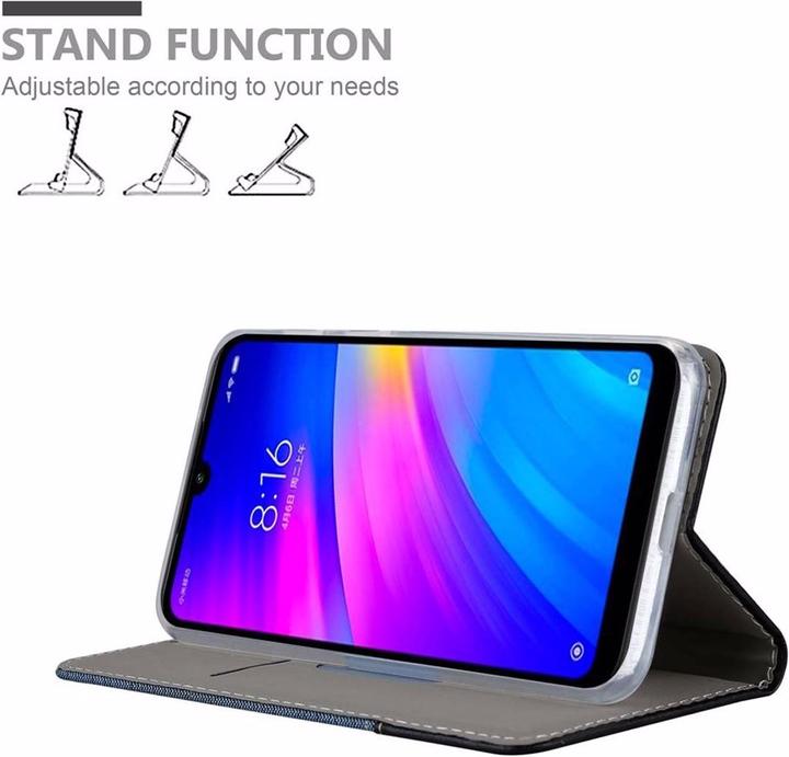 Productafbeelding Cadorabo Boek Jeans Optiek Cover (Xiaomi Redmi 7)