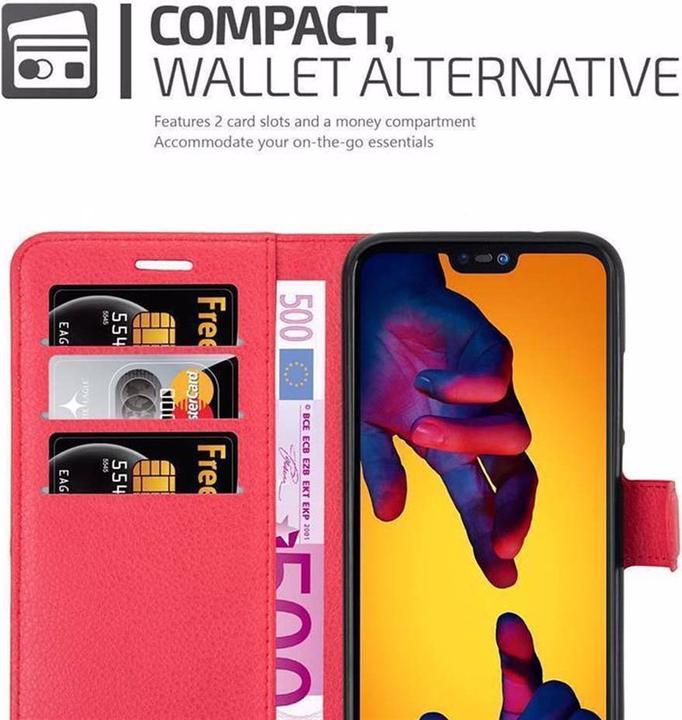 Image du produit Cadorabo Book avec fonction stand Cover (Huawei P20 Lite)