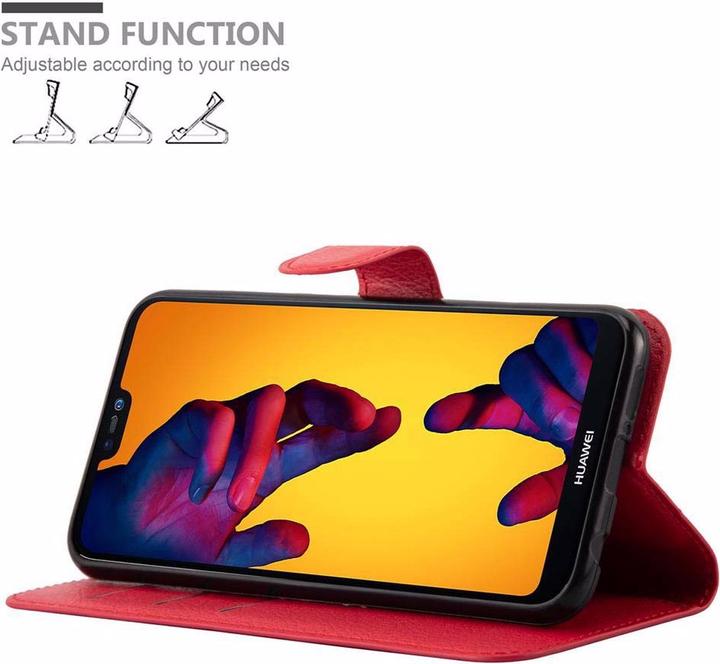 Image du produit Cadorabo Book avec fonction stand Cover (Huawei P20 Lite)