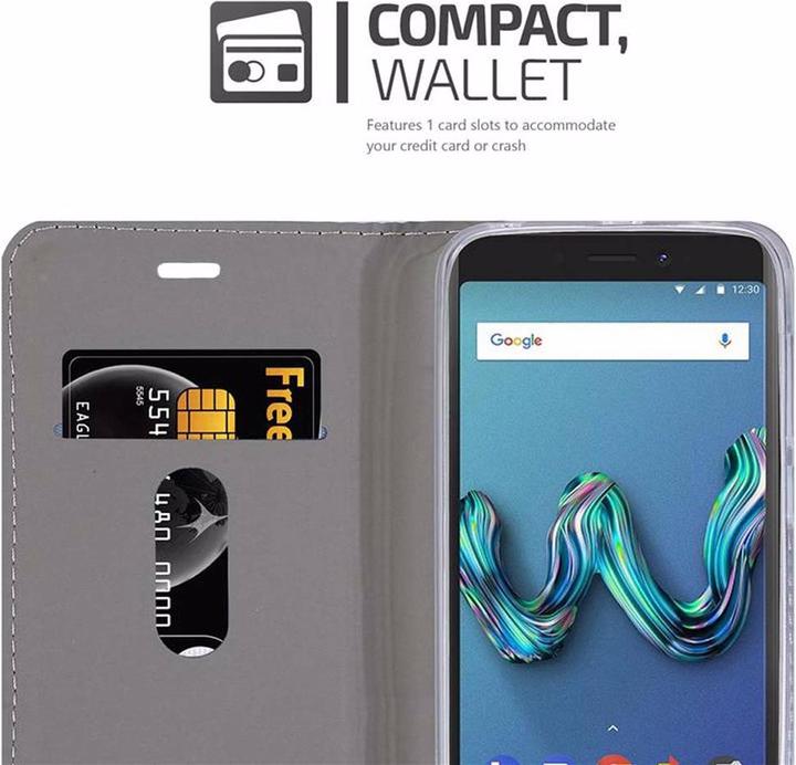 Image du produit Cadorabo Couverture look jeans Book (Wiko Tommy 3)