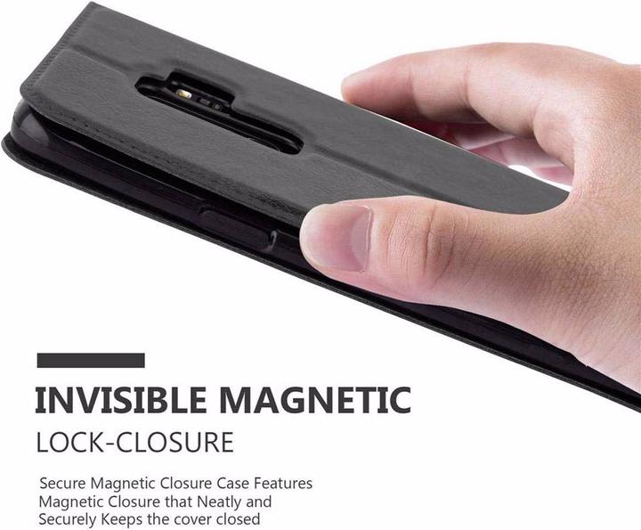 Actual product image Cadorabo Book with View double window cover (Samsung Galaxy S9+)