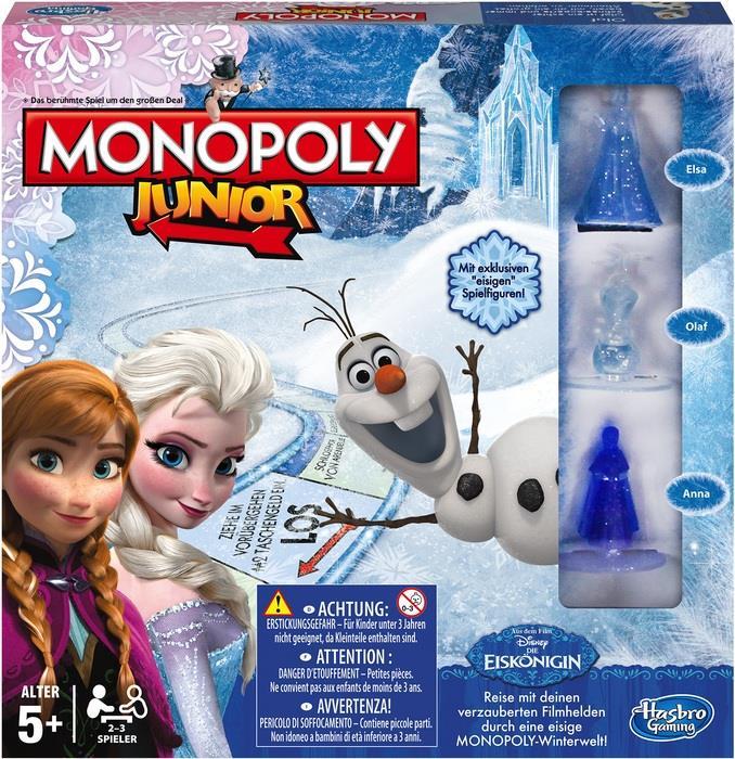 Actual product image Hasbro Monopoly: Junior - Frozen Edition (German)