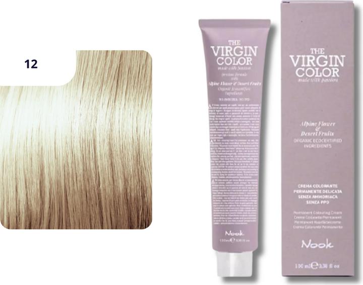 Produktbild Nook Virgin Color Haarfarbe (12.0 Superlightener Natural)