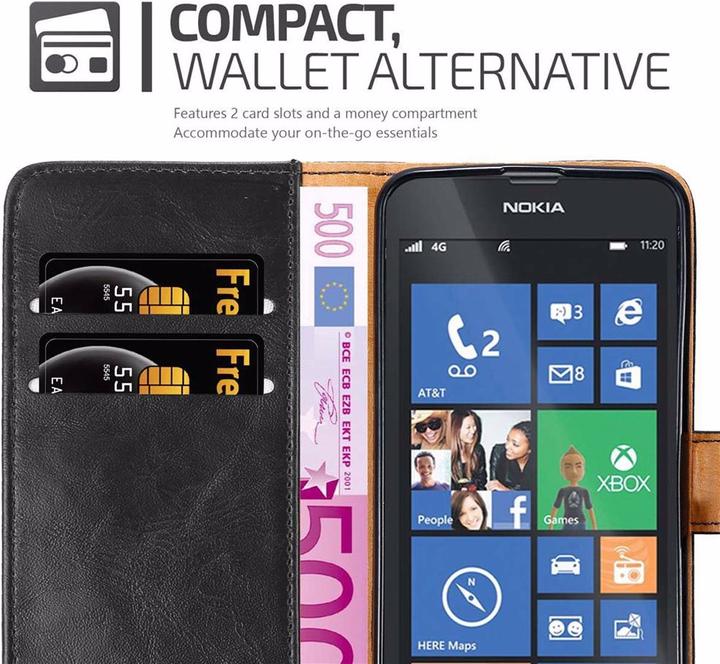 Immagine prodotto Cadorabo Copertina di lusso del libro (Nokia Lumia 521, Nokia Lumia 520)