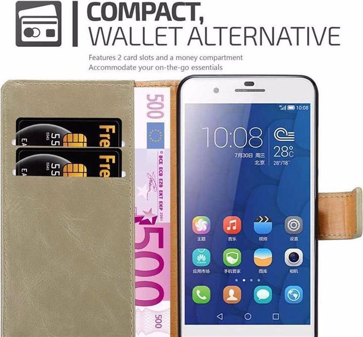 Productafbeelding Cadorabo Boek Luxe Omslag (Honor 6 Plus)
