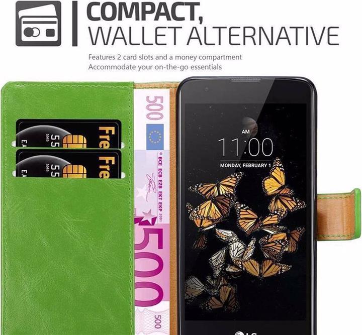 Actual product image Cadorabo Book Luxury Cover (LG K8)