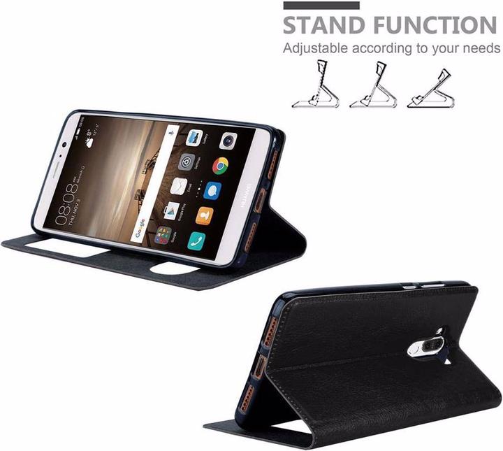 Actual product image Cadorabo Book with View double window cover (Mate 9)