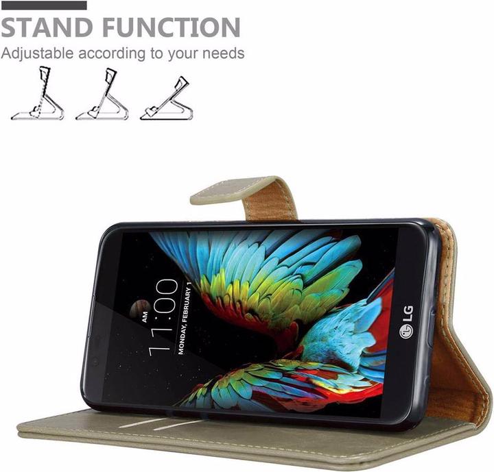 Actual product image Cadorabo Book Luxury Cover (LG K10)