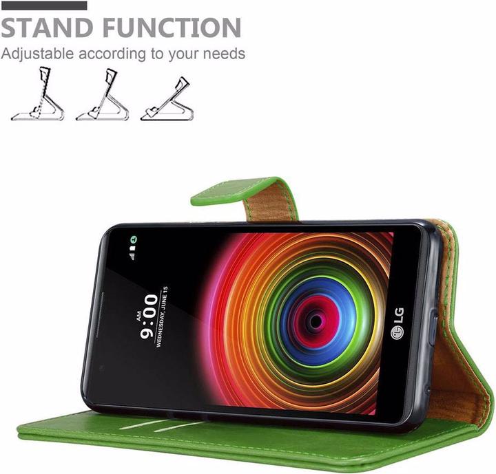 Actual product image Cadorabo Book Luxury Cover (LG X Power)