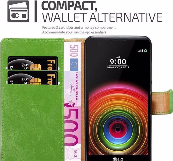 Actual product image Cadorabo Book Luxury Cover (LG X Power)