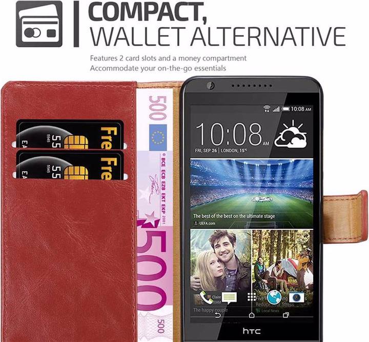Produktbild Cadorabo Book Luxury Cover (HTC Desire 820)