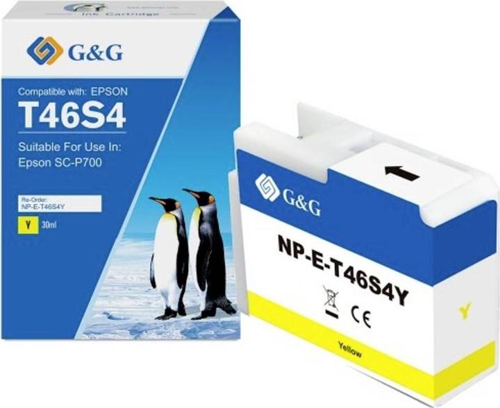 Image du produit G&G Recharge d'encre Compatible Jaune 1E46S4-YGG