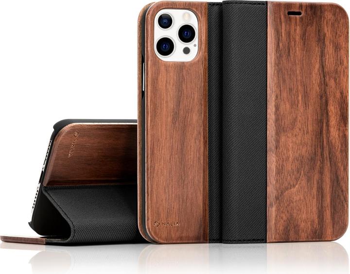 Produktbild Nalia Echt Holz Flipcase (Apple iPhone 13 Pro Max)