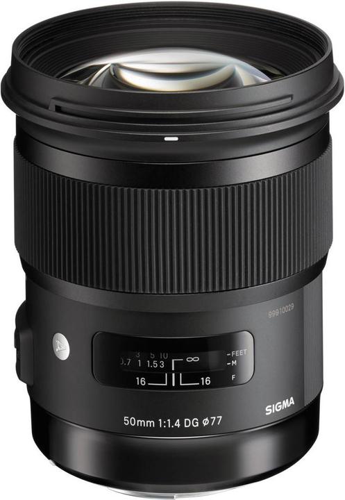 Sigma 50mm f/1,4 DG HSM ART, Sony A (Sony A, Vollformat, APS-C / DX)
