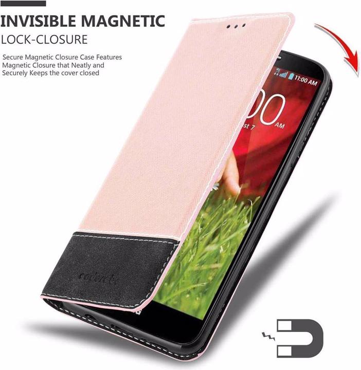 Produktbild Cadorabo Book X-Wallet Cover (LG G2)