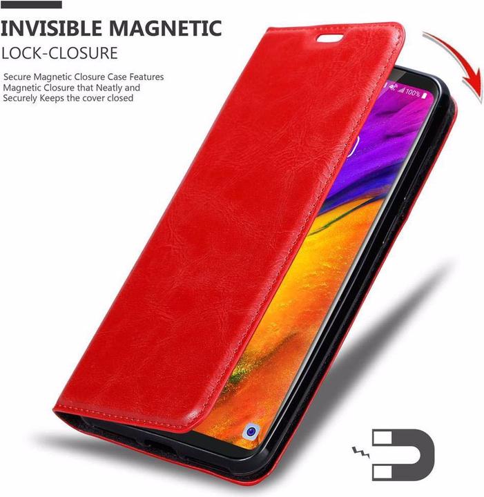 Productafbeelding Cadorabo Boek Onzichtbare Magneethoes (LG V35 ThinQ)