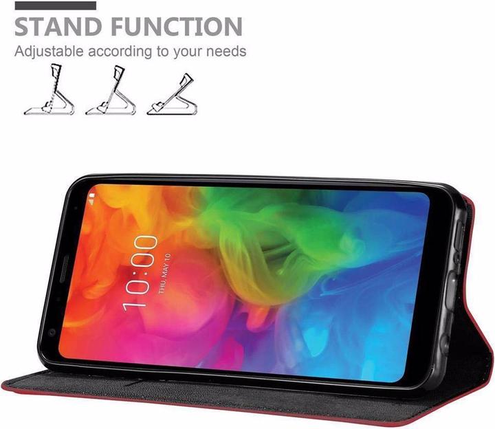 Produktbild Cadorabo Book Invisible Magnet Cover (LG Q7a)