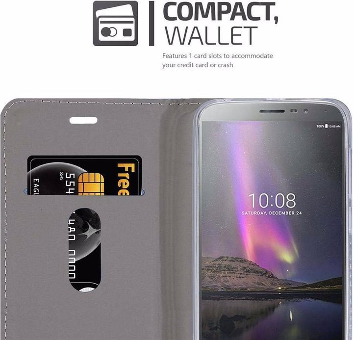Produktbild Cadorabo Book Jeans Optik Cover (Lenovo P2)