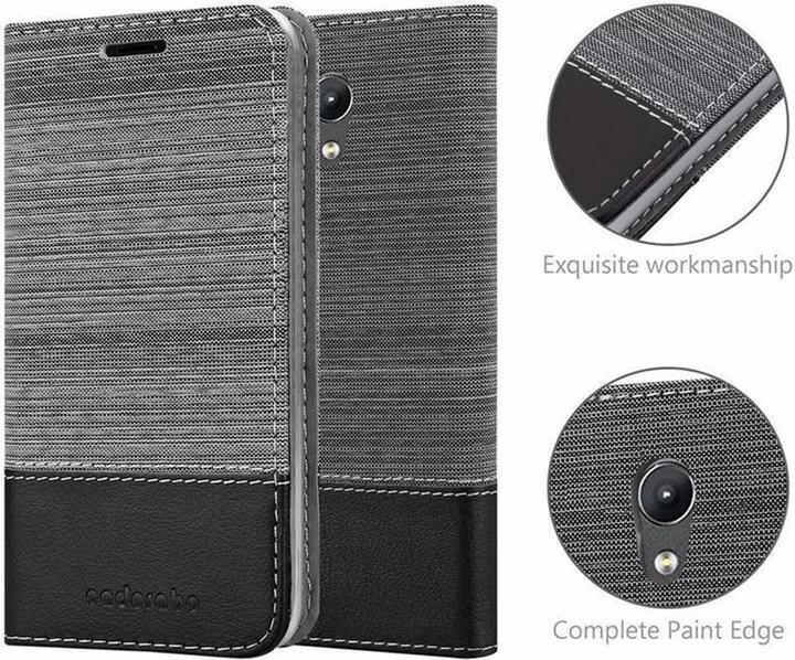 Produktbild Cadorabo Book Jeans Optik Cover (Lenovo P2)