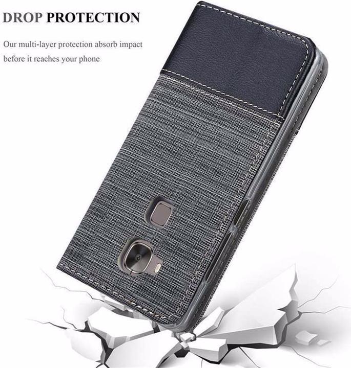 Actual product image Cadorabo Book Jeans Optics Cover (GX8, G8, Huawei G7 Plus)