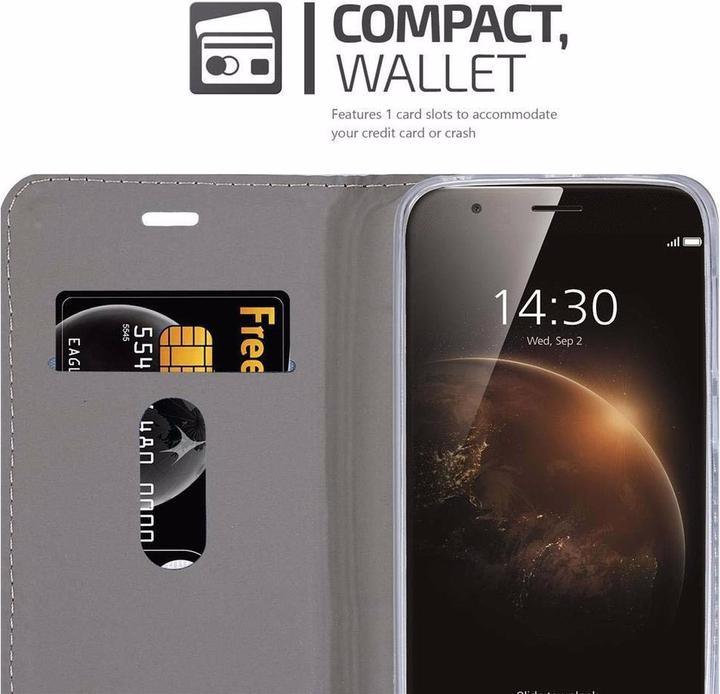 Actual product image Cadorabo Book Jeans Optics Cover (GX8, G8, Huawei G7 Plus)
