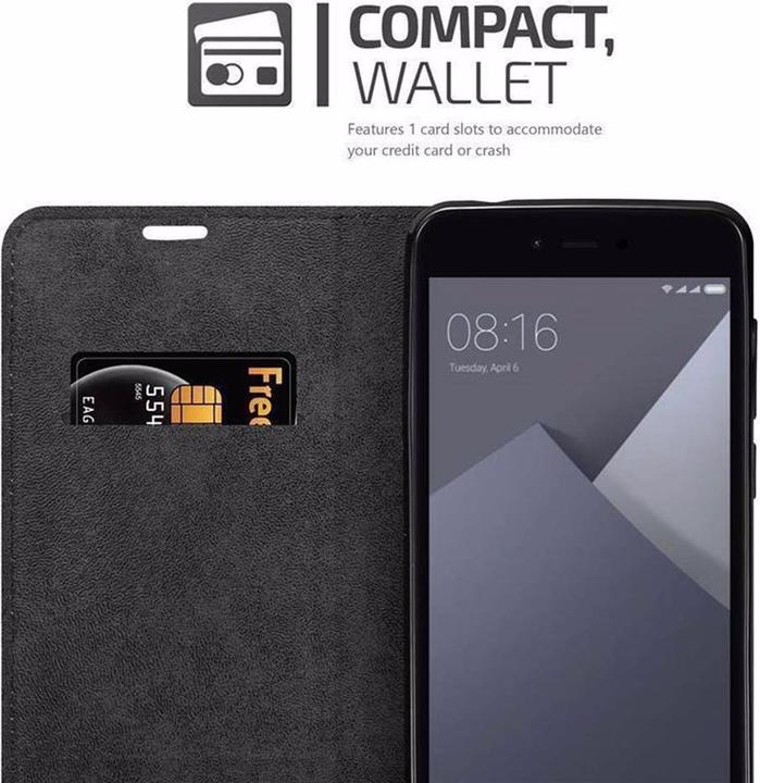 Produktbild Cadorabo Book Invisible Magnet Cover (Xiaomi Redmi Note 5A)