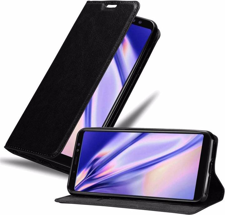 Actual product image Cadorabo Book Invisible Magnet Cover (Samsung Galaxy A8 (2018))