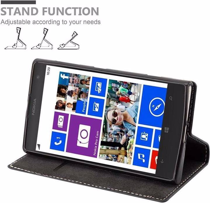 Productafbeelding Cadorabo Boek X Portemonnee Hoesje (Nokia Lumia 1020)