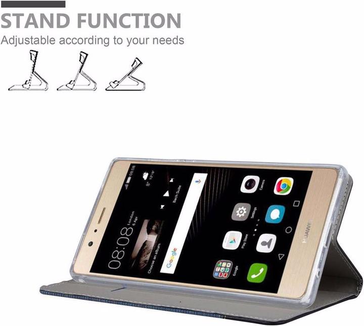Image du produit Cadorabo Couverture look jeans Book (Huawei P8 Max)