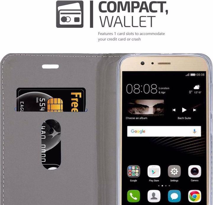 Image du produit Cadorabo Couverture look jeans Book (Huawei P8 Max)