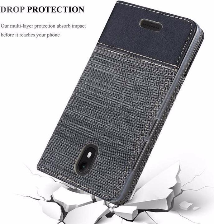 Actual product image Cadorabo Book Jeans Optics Cover (Wiko View Go)