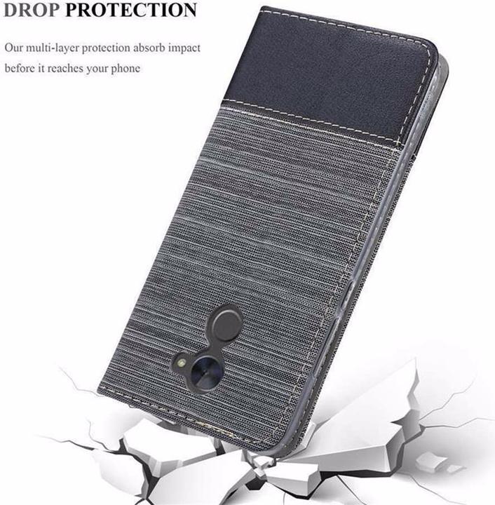 Image du produit Cadorabo Couverture look jeans Book (Huawei Enjoy 7 Plus)
