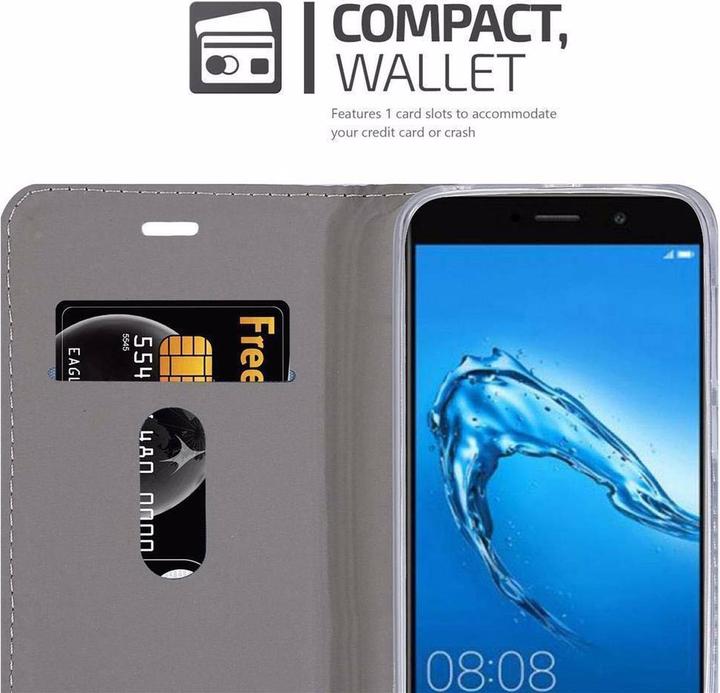 Image du produit Cadorabo Couverture look jeans Book (Huawei Enjoy 7 Plus)