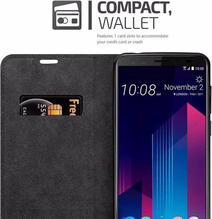 Image du produit Cadorabo Book Couverture magnétique invisible (HTC U12+)