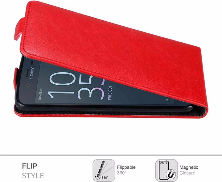 Actual product image Cadorabo Flip like Invisible Cover (Sony Xperia XZ)