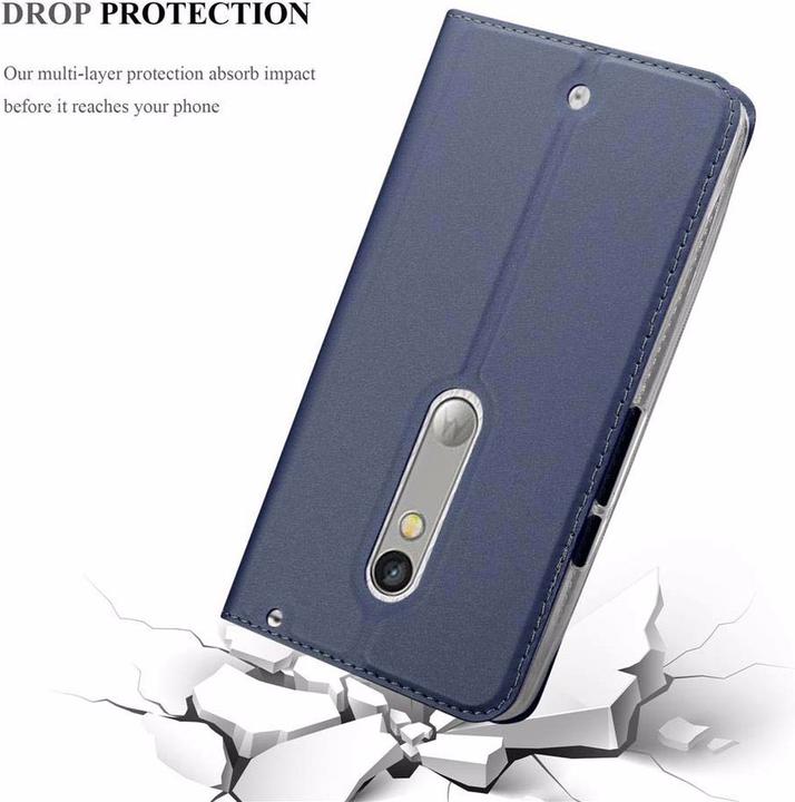 Image du produit Cadorabo Book Classy Style Cover (Motorola Moto X Play)