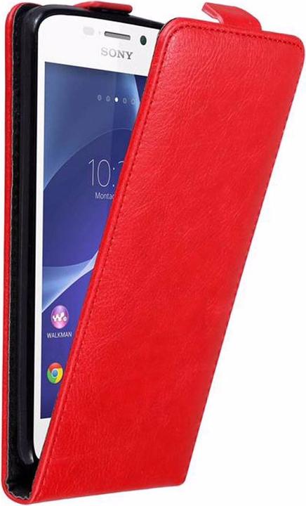 Actual product image Cadorabo Flip like Invisible Cover (Sony Xperia M2, Sony Xperia M2 Aqua)