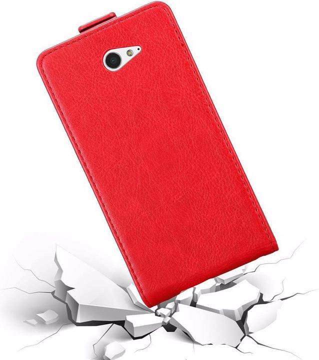 Actual product image Cadorabo Flip like Invisible Cover (Sony Xperia M2, Sony Xperia M2 Aqua)