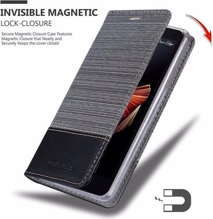Actual product image Cadorabo Book Jeans Optics Cover (LG X Screen)