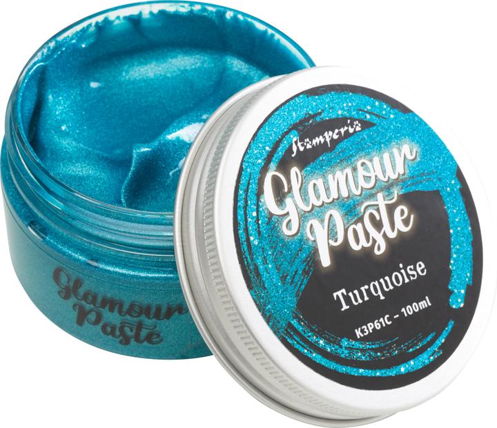 Produktbild Stamperia Glamour Paste", 100 ml (Turquoise, 100 ml)