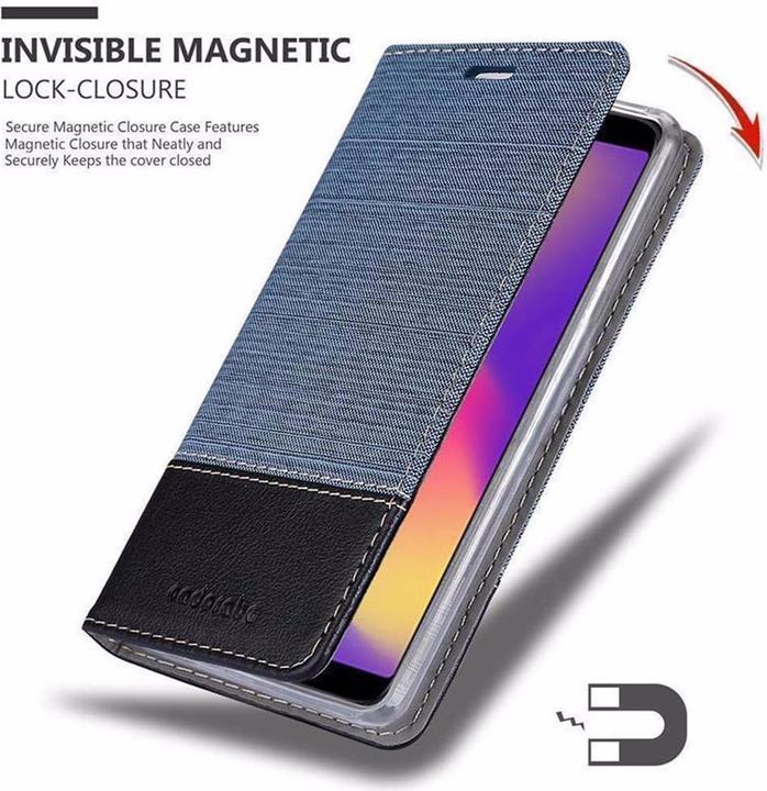 Actual product image Cadorabo Book Jeans Optics Cover (ZTE Nubia N3)