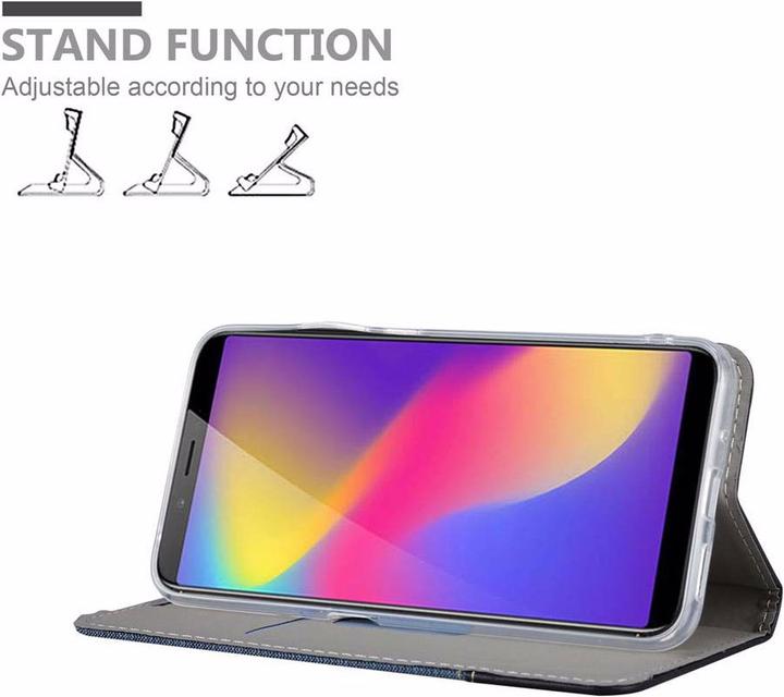 Actual product image Cadorabo Book Jeans Optics Cover (ZTE Nubia N3)