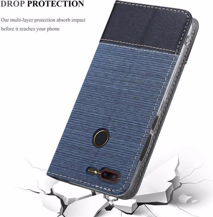 Actual product image Cadorabo Book Jeans Optics Cover (ZTE Nubia N3)