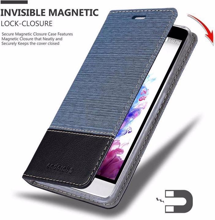 Image du produit Cadorabo Couverture look jeans Book (LG G3s)