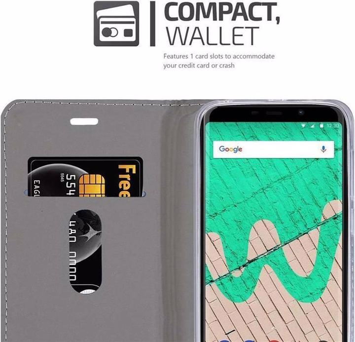 Image du produit Cadorabo Couverture look jeans Book (Wiko View Max)