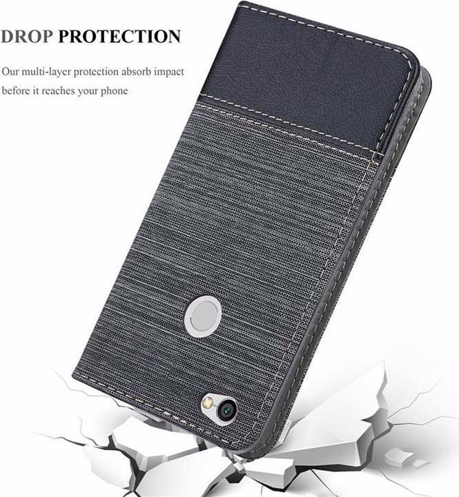 Produktbild Cadorabo Book Jeans Optik Cover (Xiaomi Redmi Note 5A Prime)