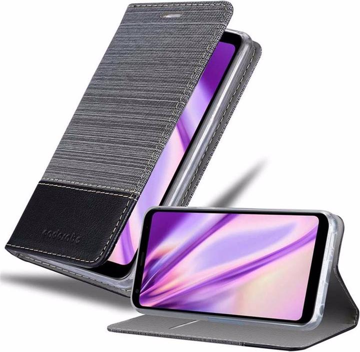 Actual product image Cadorabo Book Jeans Optics Cover (LG Q7a)