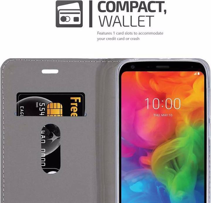 Actual product image Cadorabo Book Jeans Optics Cover (LG Q7a)