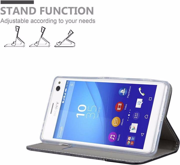 Productafbeelding Cadorabo Boek Jeans Optiek Cover (Xperia C4)